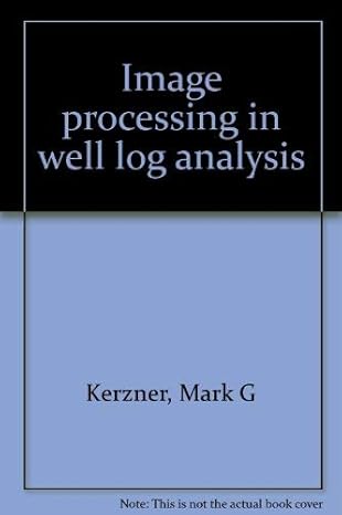 Image Processing in Well Log Analysis cover