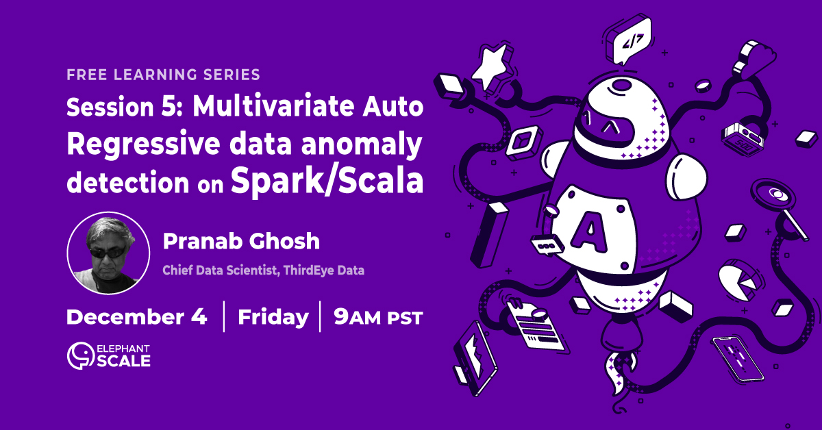 Anomaly Detection Session 5: Multivariate Auto Regressive Data Anomaly detection on Spark/Scala