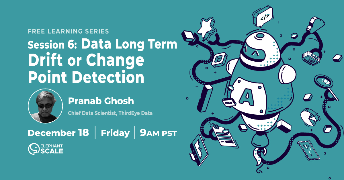 Anomaly Detection Session 6: Data long term drift or change point detection